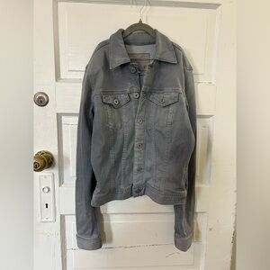 AG Adriano Goldschmied Charcoal Jean Jacket